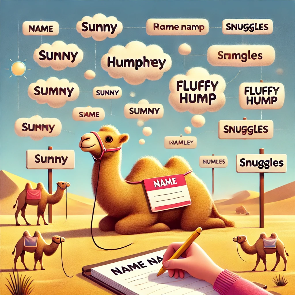 Tips for Naming Your Camel