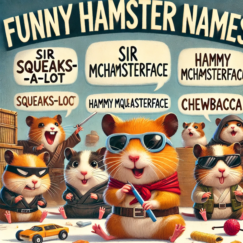 Funny Hamster Names